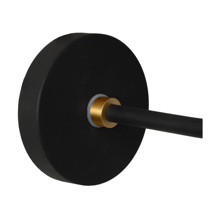 Lucide BEREND - Nástenné svietidlo Kúpeľňové - 1xG9 - IP44 - Čierne